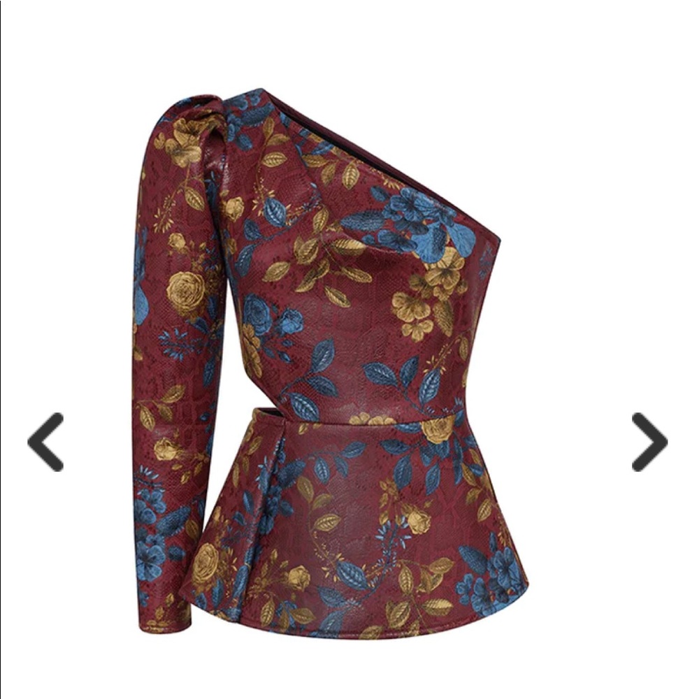 NWT Autumn Adeigbo Lykke Blouse